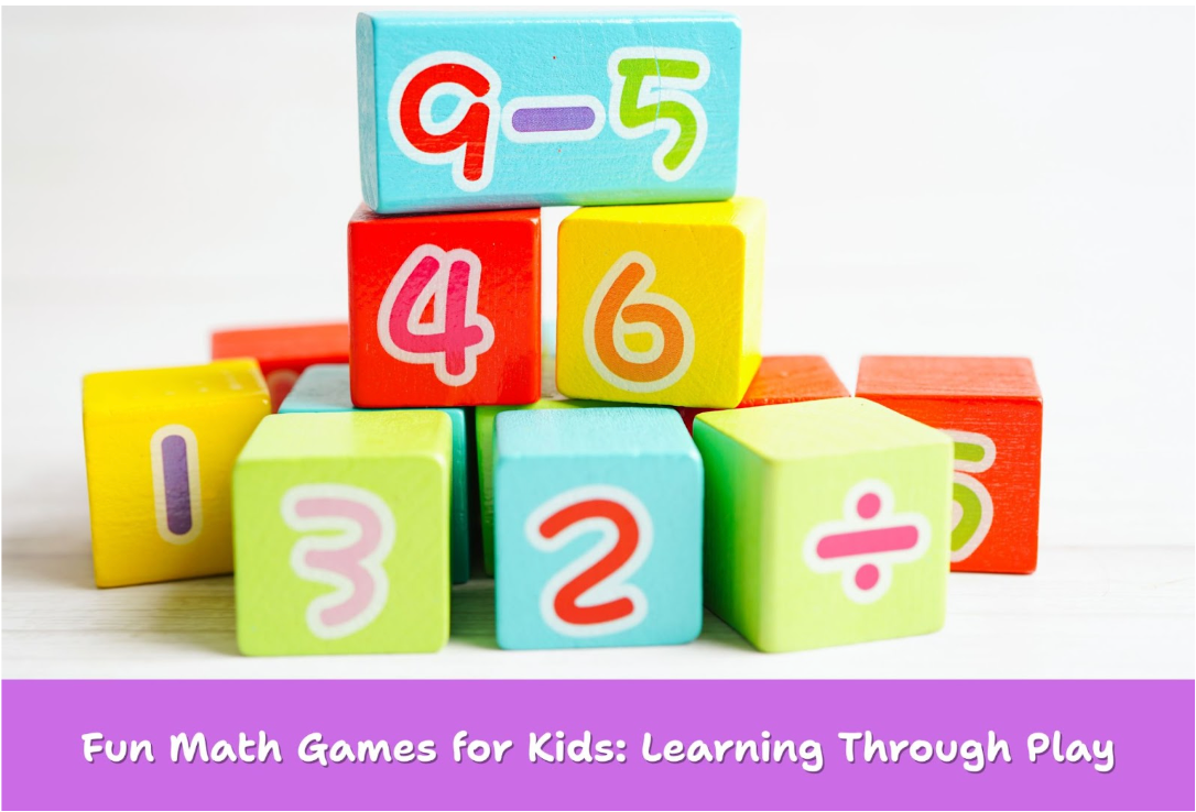 Building Math Through Play Fun Math Games for Kids: Learning Through Play.