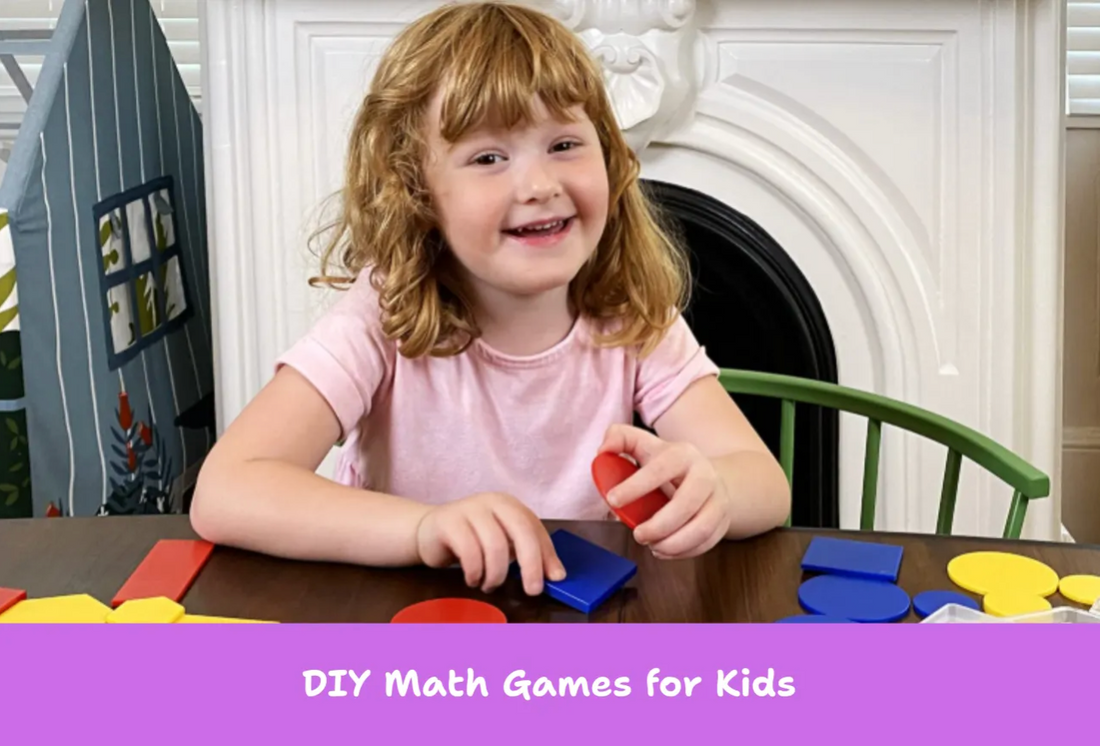 DIY Math Games for Kids: Easy Print, Cut, and Play Activities for Home or Classroom