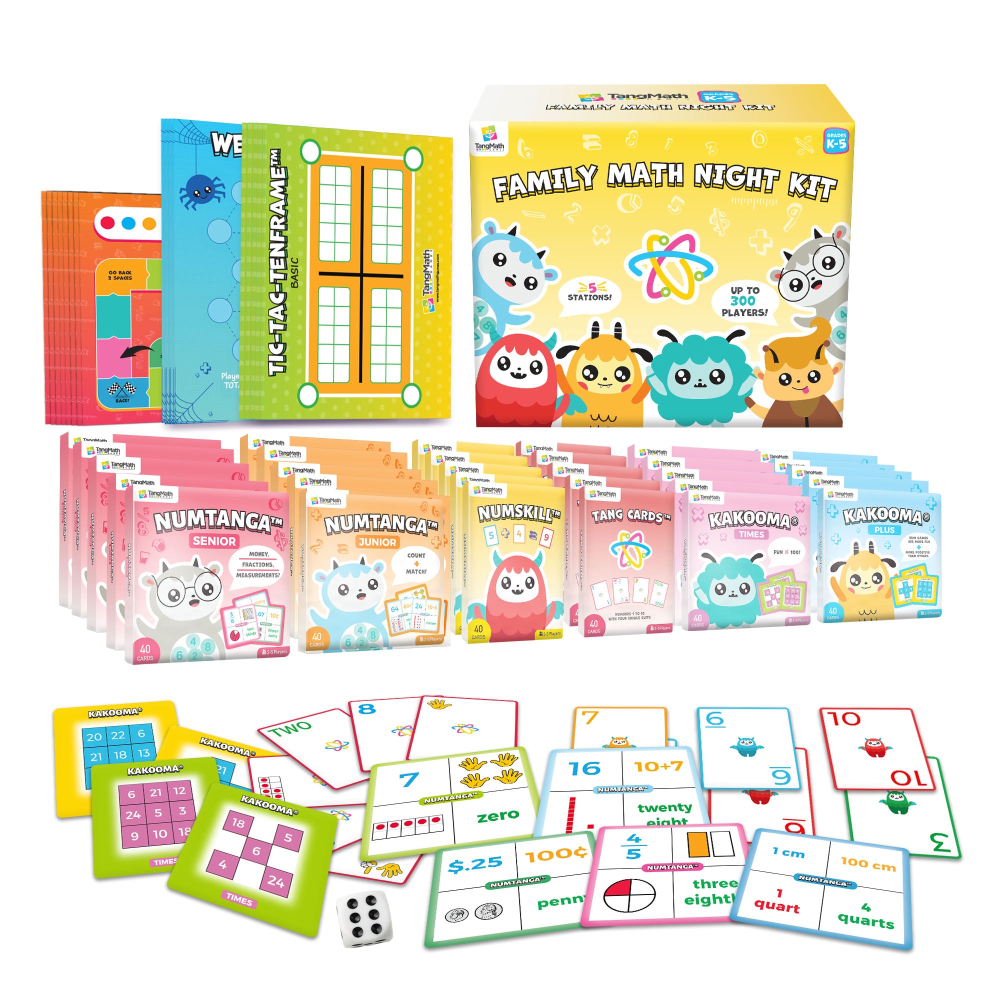 Family Math Night Kit – Tang Math Games